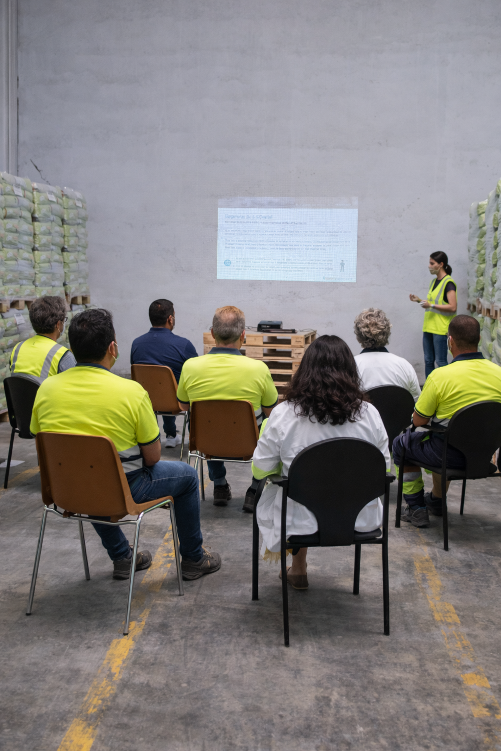 Formación técnica en planta